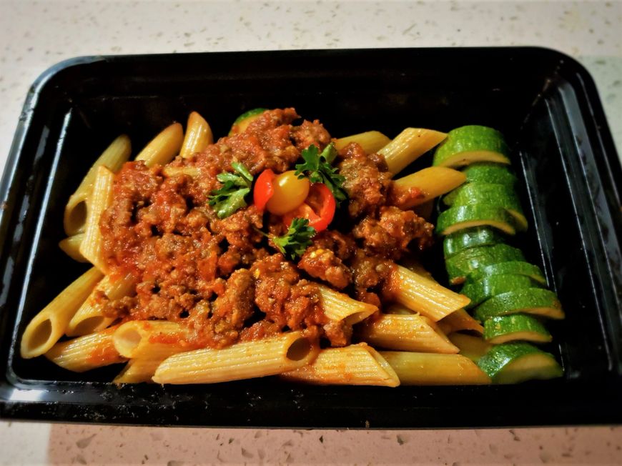 beef marinara pasta