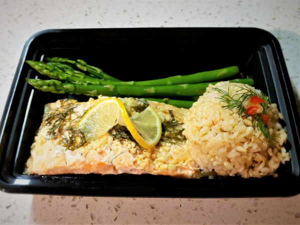 garlic dill salmon